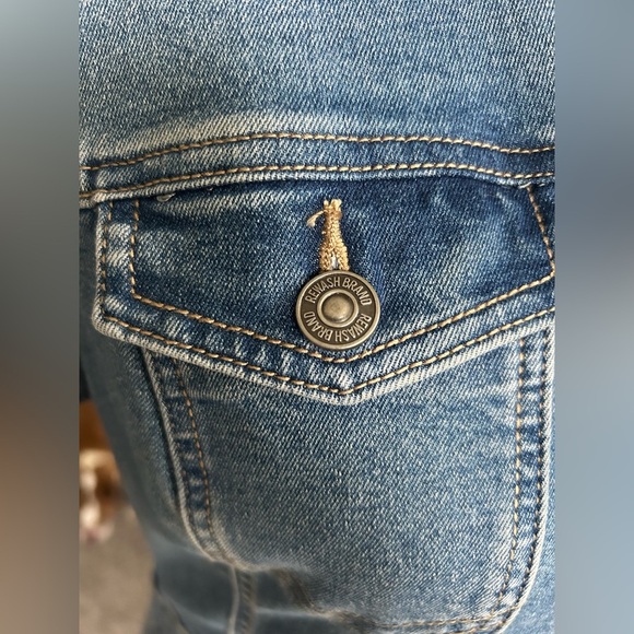 Peace Love Eco By Rewash Button Up Mi I Denim Dress size Medium - Picture 7 of 12